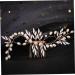 Healeved Piece Pearl Hair Comb Tiara Wedding Pearl Leaf Hair Comb Decorative Accessories Pearl Tiara Pearl Wedding Hair Wedding Hair Comb Hair Topper Bridal Clip Beads Alloy Prom Bridesmaid - Buy Online on GoSupps.com