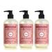 Mrs. Meyer's Hand Soap, Made with Essential Oils, Biodegradable Formula, Limited Edition Rose, 12.5 fl. oz - Pack of 3
