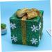 Cabilock Box Shop Decoration Decorative Wall Basket Showcase Adornment Christmas Bag Green 15.00X15.00X15.00CM - Buy Online on GoSupps.com