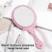 NEVKA 4Pcs Hand Mirror Vintage Hand Mirror with Handle Cute Cosmetic Handheld Mirror Vanity Makeup Mirror Travel Mirrors (Black+Pink+Rose Gold+Bronze) - Buy Online on GoSupps.com
