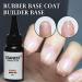 FZANEST 5 in 1 Rubber Base Gel Polish - 30ml Refill for Nail Extension & Repair Clear Base Coat Builder Gel - Buy Online on GoSupps.com