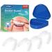 Mouth Guard for Grinding Teeth 4Pack Mouth Guards for Teeth Grinding at Sport Athletic & Deep Sleep 2 Sizes Professional Mouth Guard for Grinding Teeth Night Guard & Day Guard