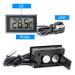 Ruizhi 4 PCS Mini LCD Digital Aquarium Thermometer with External Sensor - Ideal for Reptiles Greenhouses Cars Home & Office Use - Buy Online on GoSupps.com