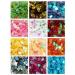 Demarkt 12 color full heart shaped sequins nail design glitter nail art