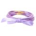 Ciieeo 1pc Ribbon Glitter Bracelet Filled Soft Bracelet Bowknot Bangle Bracelet Jelly Bracelets for Girls Accessories for Men Creative Bracelet Christmas Socks Plastic Man Purple Simple Purple 7.5x7.5cm
