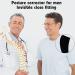 Posture Corrector for Men & Women - Adjustable Back Brace for Neck Spine & Shoulder Pain Relief - Breathable Wearable Under Clothing - Buy Online on GoSupps.com