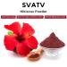 SVATV Hibiscus Powder | Natural Sabdariffa & Rosa Sinensis for Hair & Skin | 227g (8oz) | Controls Hair Problems for Men & Women - Buy Online on GoSupps.com