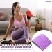Vnklomes 2-in-1 Back & Neck Support - Lumbar Vertebrae Cushion for Pain Relief - Orthopedic Stretcher (Violet) - Buy Online on GoSupps.com