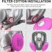 GZYZAMZ 6800 Full Face Gas Mask - Anti-fog Dust-proof Full Face Respirator Nuclear Mask with 2097 & 6001CN Filters Protection for Painting Mechanical Polishing Welding and Other Work Protection - Buy Online on GoSupps.com