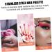 SOIMISS 2 pi ces Palette Ongles Bague DIY Plateau M lange Vernis Manucure Portable pour Nail Art Professionnel - Buy Online on GoSupps.com