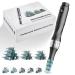 Professional Microneedling Pen - Wireless Adjustable Micro Needling Microneedle Machine  Derma Auto Pen with 22 Replacement Cartridges 4pcs 16pin+4pcs 26pin+6pcs 36pin+6pcs 42pin+2pcs Nano. Gray