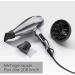 BaByliss Pro Digital 2200 Watt Professional Hair Dryer with Ionic Technology and Ceramic Coating Made in Italy 6000E Silver - Buy Online on GoSupps.com
