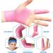 Pink Pre Wrap Tape for Athletes - 3 Rolls of Foam Underwrap Sports Wrap (66 Yards) - Ideal for Hair and Sports Use - Buy Online on GoSupps.com