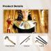 2 Pack Cobra Cane Costume Walking Cane Gold Snake Walking Stick Egyptian Cobra Staff Scepter - Buy Online on GoSupps.com