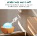 280ml Glass Essential Oil Diffuser Wood Grain Base - Aromatherapy Cool Mist Humidifier with Auto Shut-Off, 2 Mist Modes, 7 Color LED Lights - Home, Office, Room - Buy Online on GoSupps.com