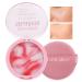 Beauty Poreless Setting Powder Two Color Cream Translucent Lightweight Oil Control No Sebum Loose Face Powder Waterproof&Long-Lasting Natural Matte Primer Makes Skin Downy