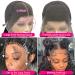 20 180 Density Brazilian Deep Wave HD Lace Front Wig - Pre Plucked with Baby Hair for Black Women - Buy Online on GoSupps.com