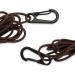 Swatom Mini Alloy Carabiner Clip - Black 10 Pack | Backpack Keychain Accessories - Buy Online on GoSupps.com