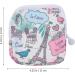 Healeved Menstruation Bag - Ultimate Storage Kit for First Period Girls | Washable Tampon & Pad Organizer with Zip Pocket - Perfect for Money & Essentials - Buy Online on GoSupps.com