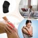 Compression Knee Brace | Breathable Knee Stabilizer for Running & Weightlifting | Adult Protective Support Sleeve - Large Black - Buy Online on GoSupps.com