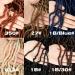 Ubeleco 18 Inch Soft Locs Crochet Hair | Ombre Natural Black Brown Pre-Looped Faux Locs | Synthetic Curly Wavy Locs Crochet Hair (Pack of 8) 1B/30 - Buy Online on GoSupps.com