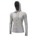 O'Neill Wetsuits Womens Women's Blueprint Long Sleeve Full Zip Sun Hoodie Overcast Medium