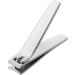 High-Quality Twin Nail Clipper Set - Polished Stainless Steel Fingernail & Toenail Cutters (60mm) - Precision Nail Care for Hands & Feet - Buy Online on GoSupps.com