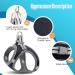 Small Puppy Dog Harness Set | Super Light No Pull Design | All Weather Comfort | Reflective | Black XXS Size - Buy Online on GoSupps.com