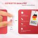 Schallwerk Women+ Earplugs - Noise Reduction & Sound Quality | Transparent Music & Festival Ready | Elongated Aluminum Case with Red Filters - Buy Online on GoSupps.com