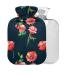 Beautiful black hot hot water bottle with cover 1 l small warfood for pain relief back pain hot and cold therapy BPA-free