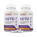 (2 Pack) Turbo Ripped Keto ACV Pills 1275MG Keto Support Blend Capsule Alternative to Keto ACV Gummies Formulated with Apple Cider Vinegar Extra Virgin Olive Oil Powder Green Tea Leaf 120 Capsules