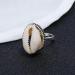 HAODUOO Cowrie Shell Finger Rings For Women Summer Beach Jewelry Handmade Beaded Ocean Seashell Rings Surf As picture - Buy Online on GoSupps.com