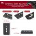 V6 Professional Video Fluid Head Mount for DSLR Cameras & Camcorders - Max Load 17lbs/8kg - Buy Online on GoSupps.com