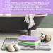 6Pc Exfoliating Back Scrubber Set with Handles - Body Exfoliator Washers & Bath Gloves for Skin Cleansing and Massage - Men and Women - Buy Online on GoSupps.com