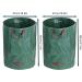 Lawn and Bags | Lawn Bags with Large Capacity | Lawn Garden Bags Garden Bags for Debris Large Capacity with Up and Down Handles for Easy Dumping Fovolat 60l - Buy Online on GoSupps.com
