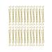 Kitsch Mini Bobby Pins - Hair Pins for Women, Blonde - 45 pcs Pack for Styling and Sectioning - Buy Online on GoSupps.com