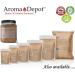 Aroma Depot 4oz Ground Brown Flaxseed Powder | Omega-3 Fats | Non GMO | Gluten-Free | 4 Ounces - Buy Online on GoSupps.com
