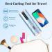 Cordless Auto Curling Iron - 6 Temp & 11 Timer - USB Rechargeable - Detangle & Scald-Free - Portable Spin Hair Iron - Fast Heat - Blue - Buy Online on GoSupps.com