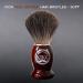 KIKC 4-In-1 Shaving Brush Set - Pure Badger Hair with Wooden Handle, Cream Bowl, Stand, and Mustache Cleaning Tool - Buy Online on GoSupps.com