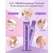 Womens Bikini Trimmer - 2-in-1 Electric Razor for Safe Hair Removal - Cordless & Waterproof Body Groomer Kit - Buy Online on GoSupps.com
