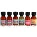 Thoughtfully Chili Sauce Tasting Set - 6 Gourmet Hot Sauces Gift Set (21g Each) - International Flavor Experience - Buy Online on GoSupps.com