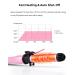 MaikcQ 1.25 Rotating Curling Iron | Professional Dual Voltage Hair Curler with LCD Display | Adjustable Temp 176-410F | Tourmaline Ceramic | For All Hair Types | Pink - Buy Online on GoSupps.com