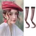 Bangs Hair Clip 2Pcs/set Synthetic Hair Bangs Clip in Front Side Bangs Wavy Curly Hair Extensions 30/35CM Long Natural Dragon beard Bangs Hairpiece for Women Bangs Clip in Hair (Color : 35cm Dark Bro 35cm Dark Brown - Buy Online on GoSupps.com