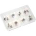 Trout Fly Fishing Flies Assortment - Outdoor Planet 12 AC Caddis Mayfly Nymph Dragonflies Stonefly Hopper Dry Flies - Buy Online on GoSupps.com