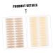 Mipcase 80pcs Lace Double Eyelid Sticker Mesh Tape Invisible Eyelid Lift Strips Girl Double Eyelid Tape Man - Buy Online on GoSupps.com