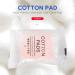 Lizusidtsy 100Pcs Cotton Wipes Organic Travel Packing Cotton Pad Tissue Napkin - Buy Online on GoSupps.com