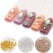 Multicolor Nail Metal Studs Gems - 12 Boxes 3D Nail Art Beads for Manicure - Buy Online on GoSupps.com