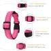 Heele Dog Collar - Soft Padded Neoprene Adjustable Reflective Collar for Small & Medium Dogs - Pink (40-66 cm) - Perfect for Training & Comfort - Buy Online on GoSupps.com