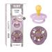 BIBS Color Liberty Schnuller 2-pack BPA-free cherry shape nipple.Natural rubber/latex made in Denmark size 1 (0-6 months) Chamomile Lawn violet sky size 1 (2 Pack) Chamomile Lawn Violet Sky