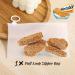 Protein Cereal Bundle with Weetabix Mini Protein Wheat Biscuits Crunch 24pk (Pack of 2) and 1 x Wishesla Portable Zipp Bag for Convenience Storage - Buy Online on GoSupps.com